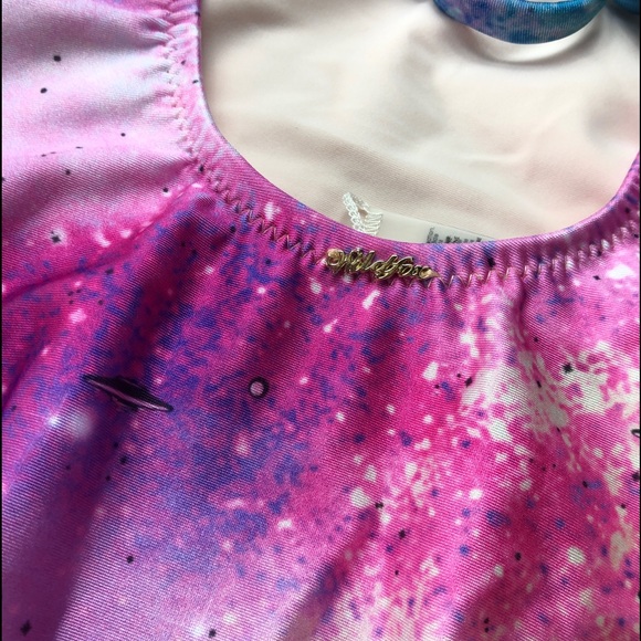 NEW Wildfox Jewerly $121 Space Cadet Bathing 1pc Suit - Picture 5 of 5